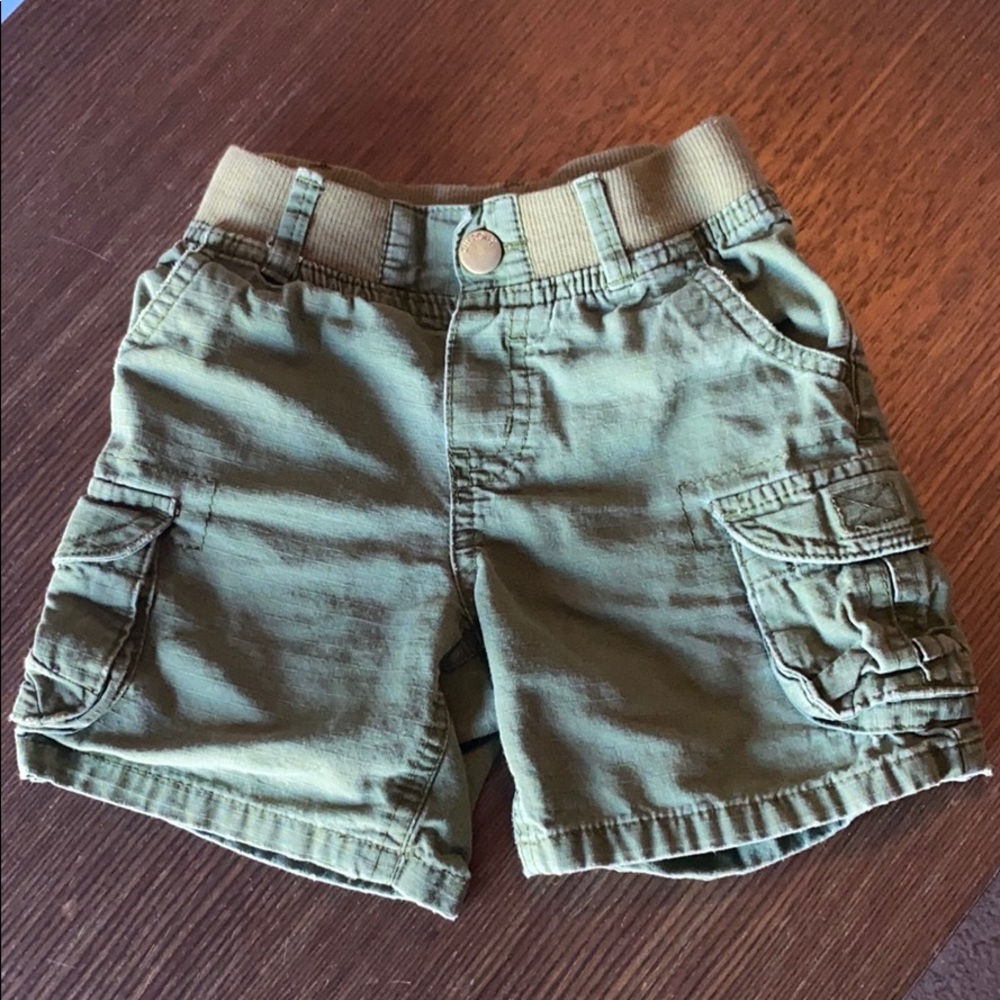 Green boys shorts